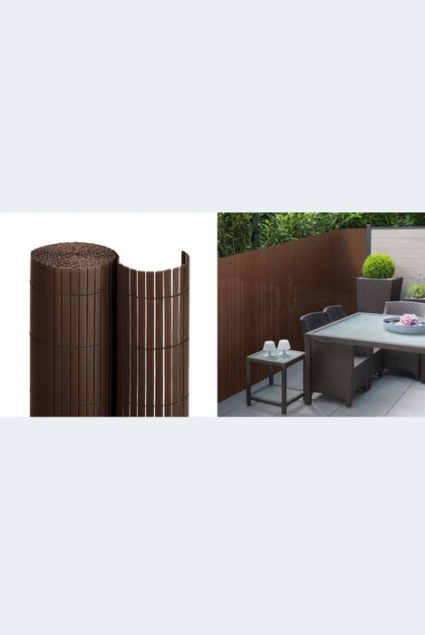 Osłona, mata bambusowa 120 x 300 cm PVC