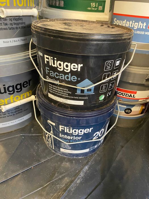 Farba Flugger perform 5/facade resist/ high finisz/flutex 2s/acrylic