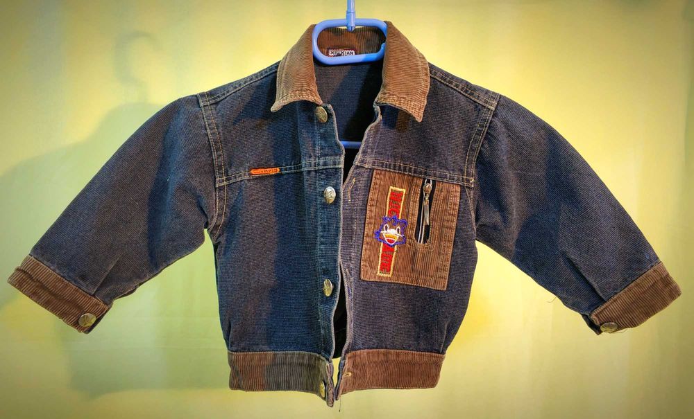 КУРТОЧКА "ВЕЛЬВЕТ" (1-3 роки), розмір 26-28, довжина 38, рука 28