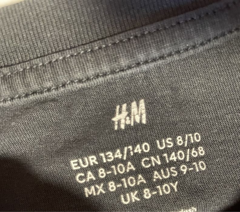 Zestaw paka dla chłopca Umbro H&M chill vibes spodenki Tshirty 146 152