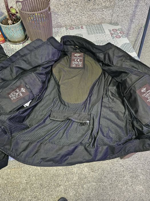 Casaco motard como novo
