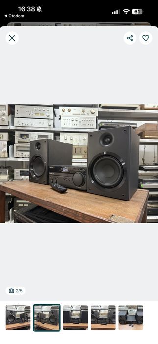‼️Wieża stereo Kenwood M-819 Audio Room