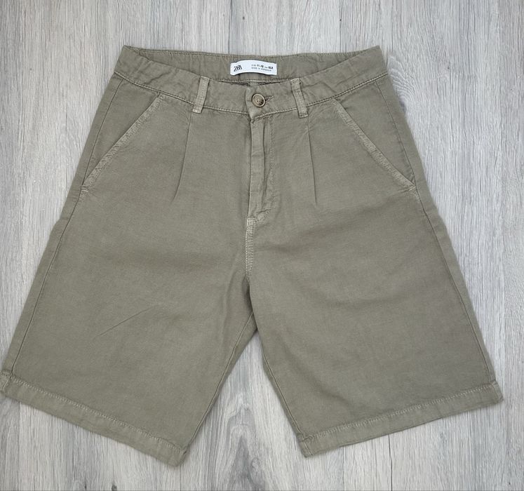 Шорти котонові з льоном Zara на дівчинку 11-12/152