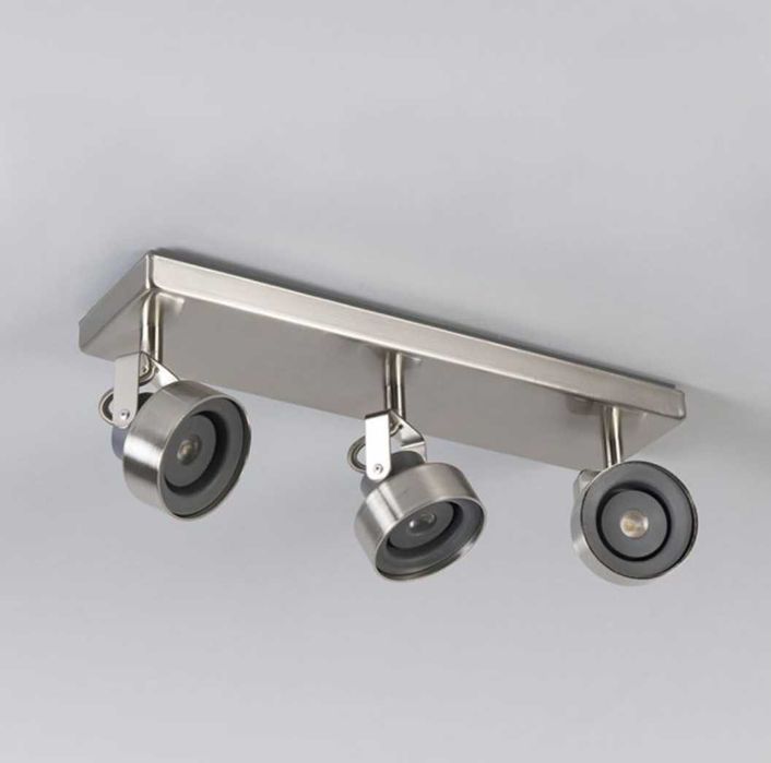 focos led aço escovado