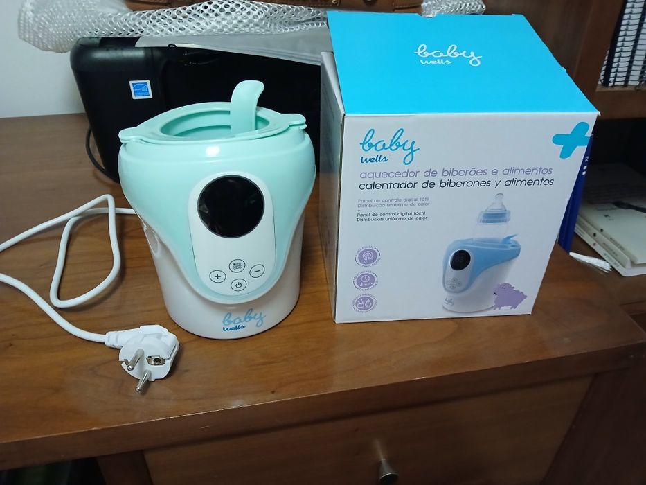 Aquecedor de biberões e outros alimentos