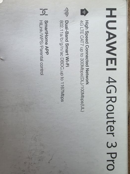 Router + modem LTE Huawei B-535-232