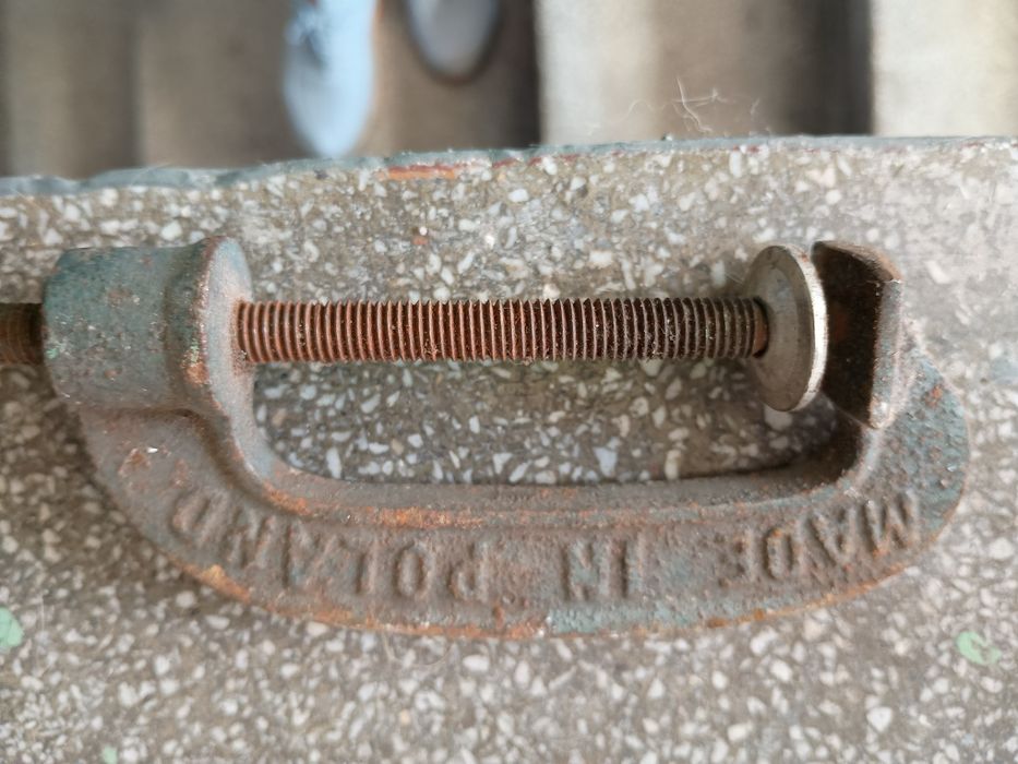 Ścisk stolarski metalowy