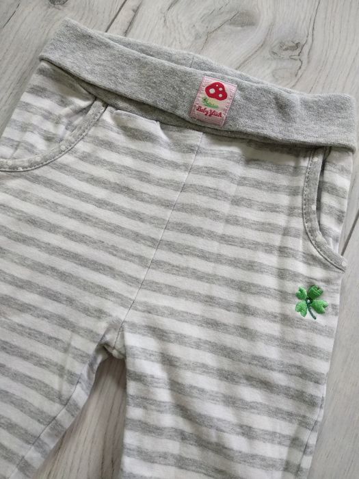 Elastyczne półśpiochy legginsy Salt &Pepper 62/68