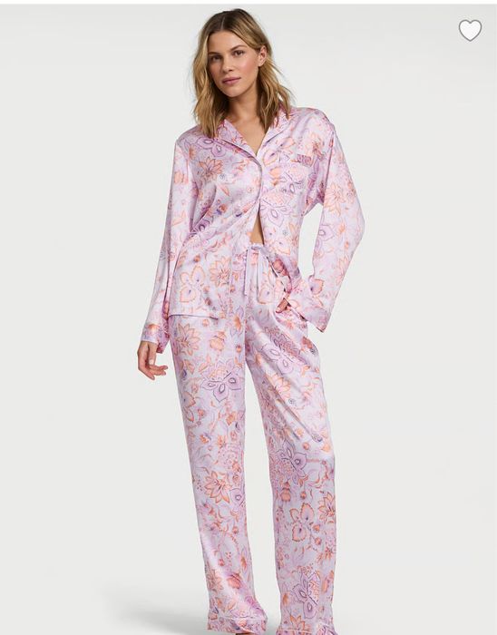 Сатинова піжама Вікторія Сікрет Victorias Secret оригінал, розмір S