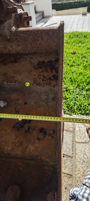 Balde retro escavadora