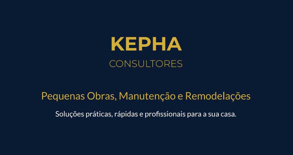 Pequenas Obras, Manutenção e Remodelações