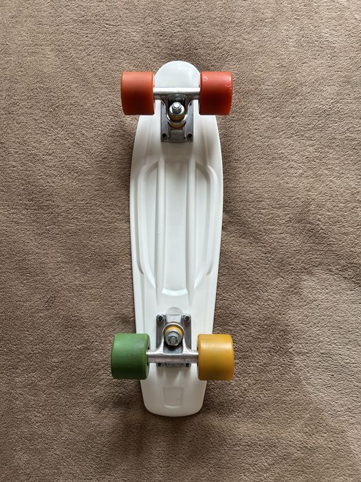Skate pequeno Penny branco