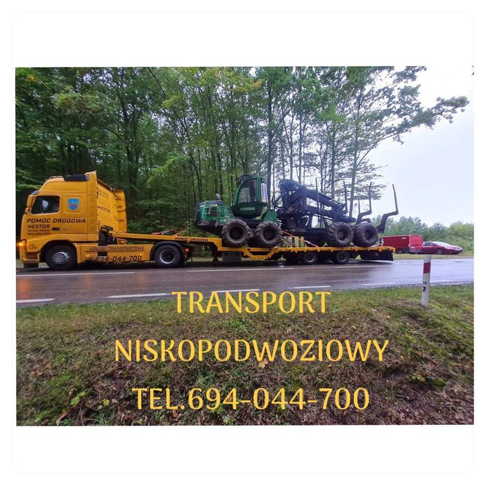 USŁUGI TRANSPORTOWE pomoc drogowa 24h