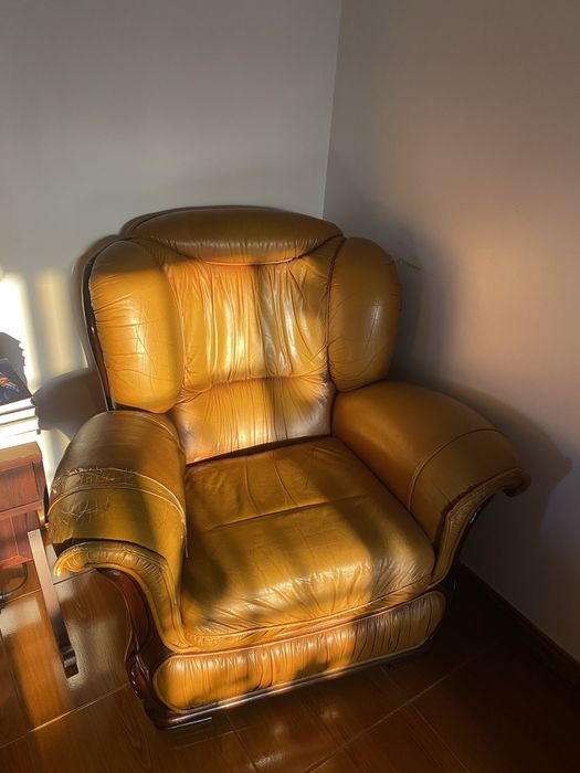 Sofás em pelo (conjunto)