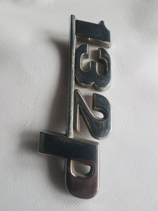 Fiat 132p znaczek emblemat unikat  kolekcjonerski