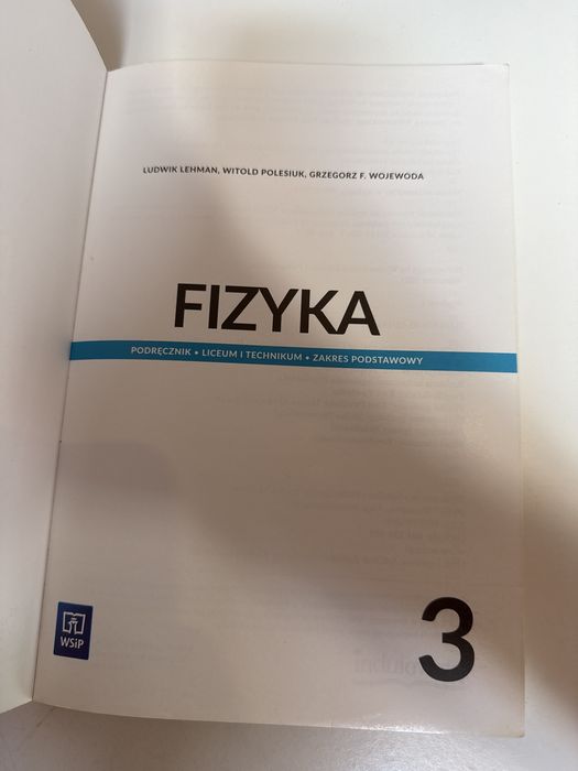 fizyka podrecznik do 3 klasy