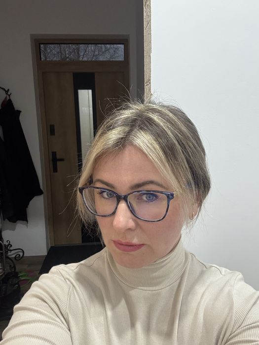 Sweter kardigan H&M HM moher welna L 40