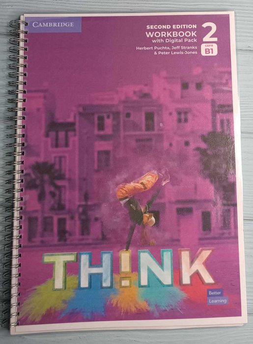 Think 2 B1 2nd edition(комплект Student book кольоровий+ Workbook ч/б ...