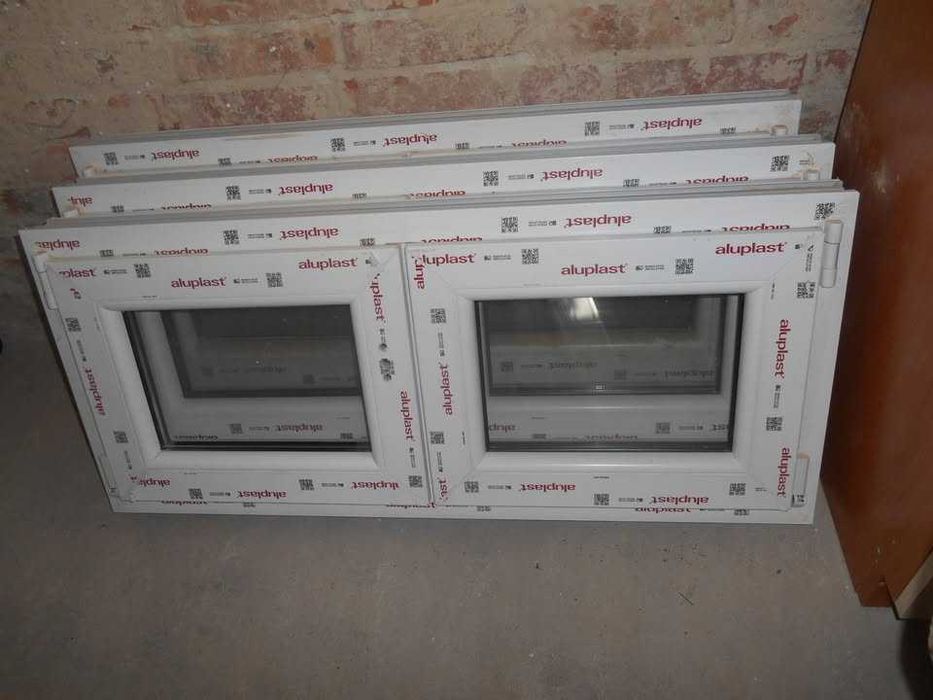 okna plastikowe do garażu-piwnicy 105x46 transport