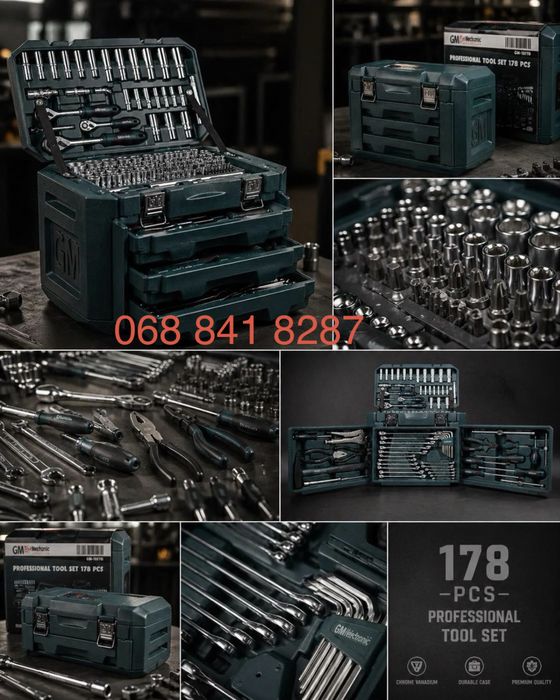Набір інструментів Gut mechanic 178 одн набор инструментов