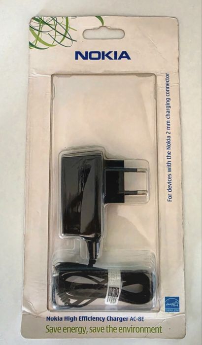 Carregador Original Nokia AC-8E 2mm