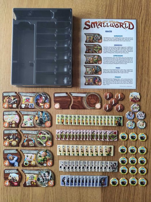 Small World + expansões - jogo de tabuleiro