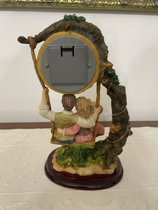 Peça decorativa Crosa Collection relógio vintage