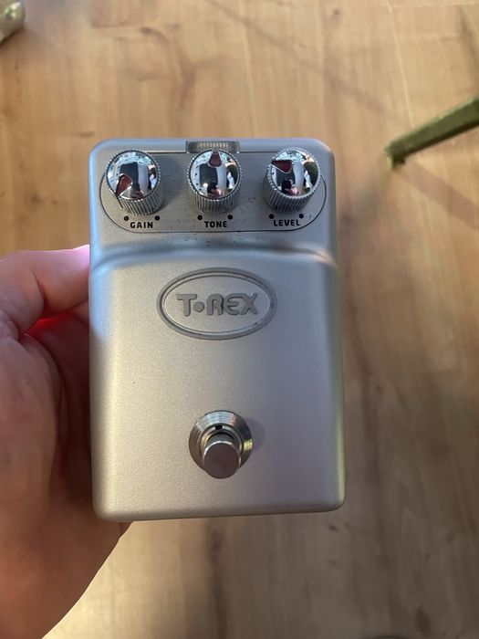 Pedal distorcao T-Rex para guitarra