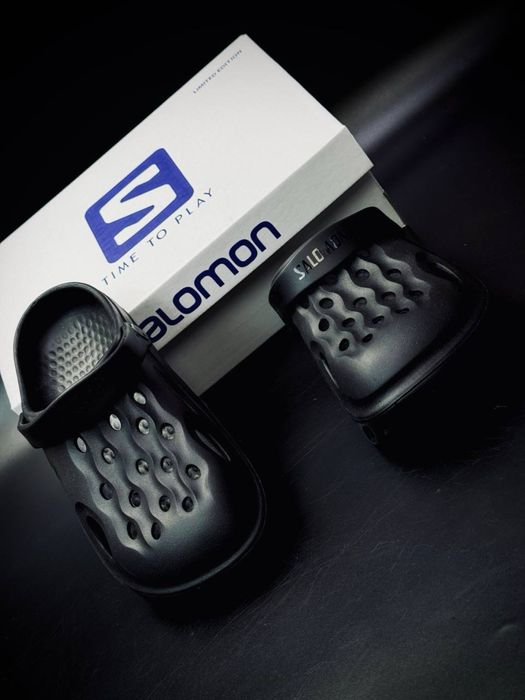 Crocs мʼякі чоловічі максимально відкриті • крокси саломон • новинка • зручні крокси на кожен день • ортопедична устілка