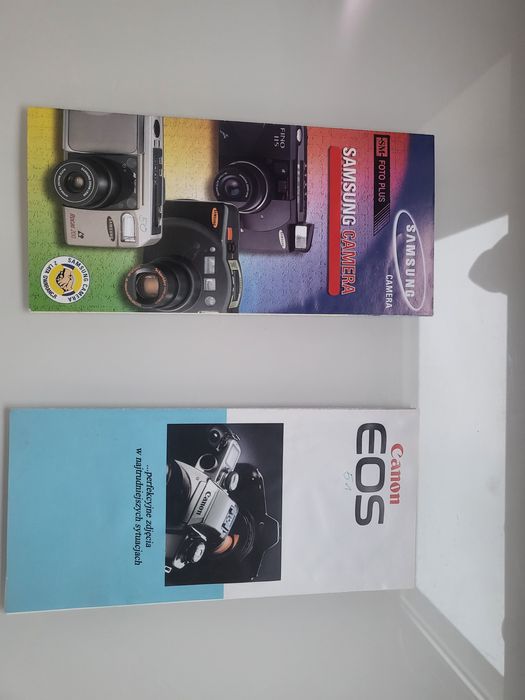 Prospekty aparatów fotograficznych