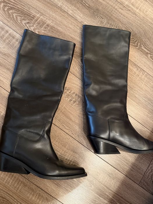 Чоботи COS, натуральна шкіра, Made in Portugal, розмір 39