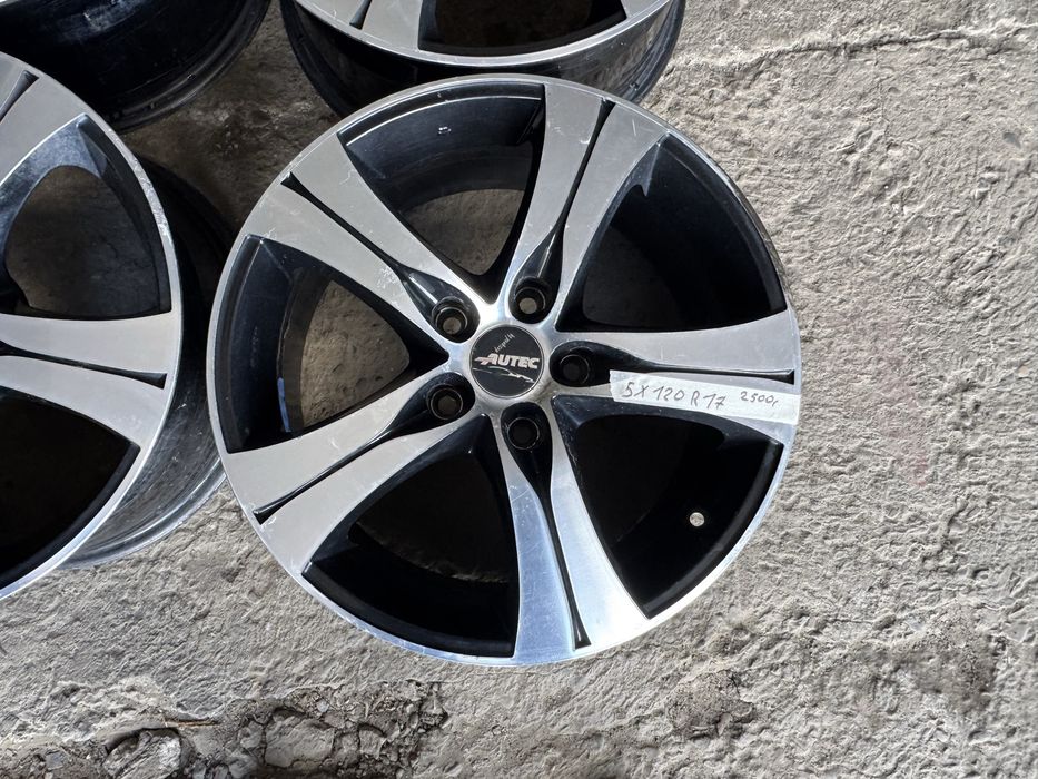Диски 5/120R17 ЦО72,6 7.5J ЕТ34 BMW Opel Insignia Vivaro Primastar WV T5 T6 Rault Traffic