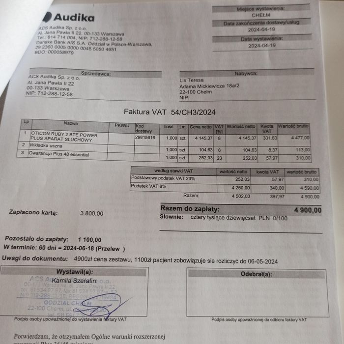 Aparaty słuchowe Oticon Ruby 2