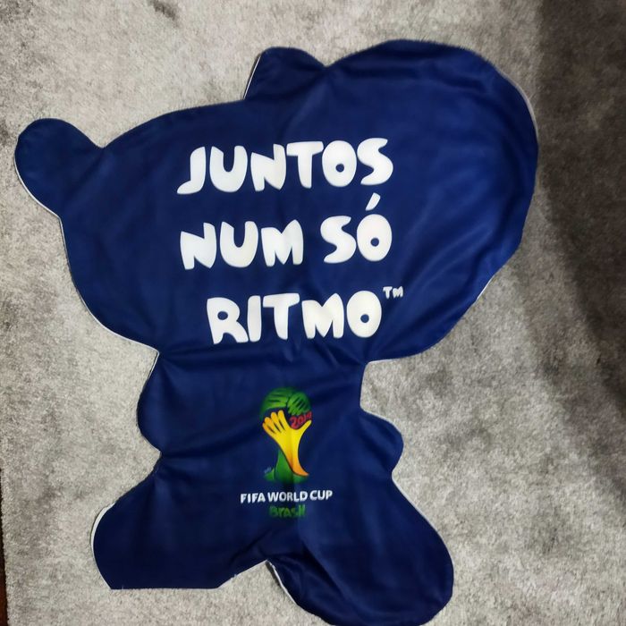 Mundial futebol do Brasil 2014 fronha de almofada mascote