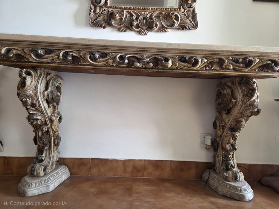 Credencia estilo barroco