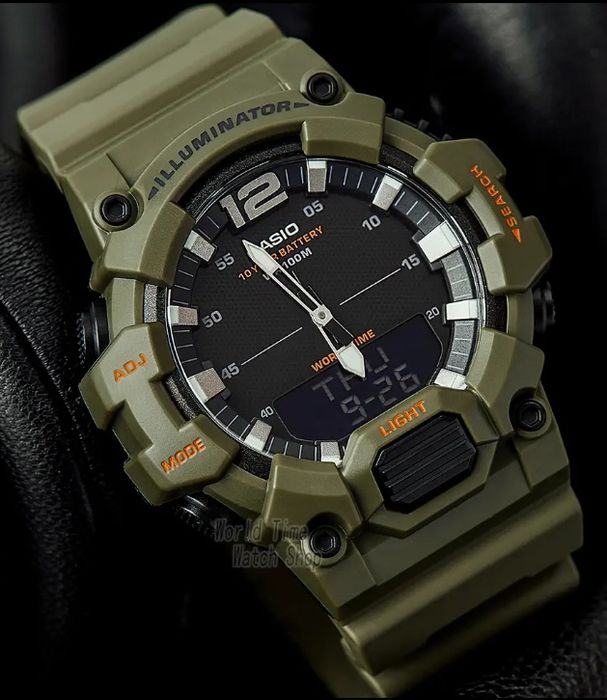 Кварцевий годинник Casio HDC-700 | G-shock | Casio MRW-210H-1AVDF