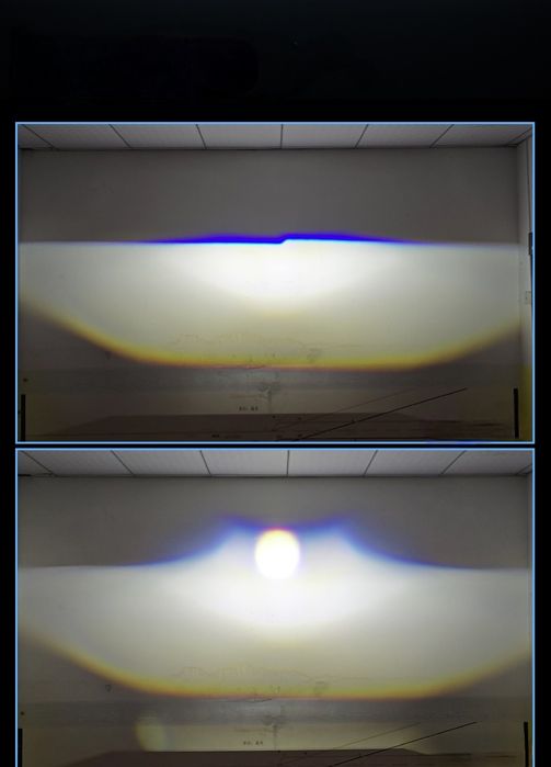 Світлодіодні LED лінзи F90 mini, Magnum M01 Н4 60/75W 6000K  9-16V