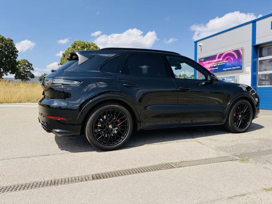 Oryginalne koła zimowe Spyder 21 cali Porsche Cayenne 9Y0 E3 opony Pirelli 7mm