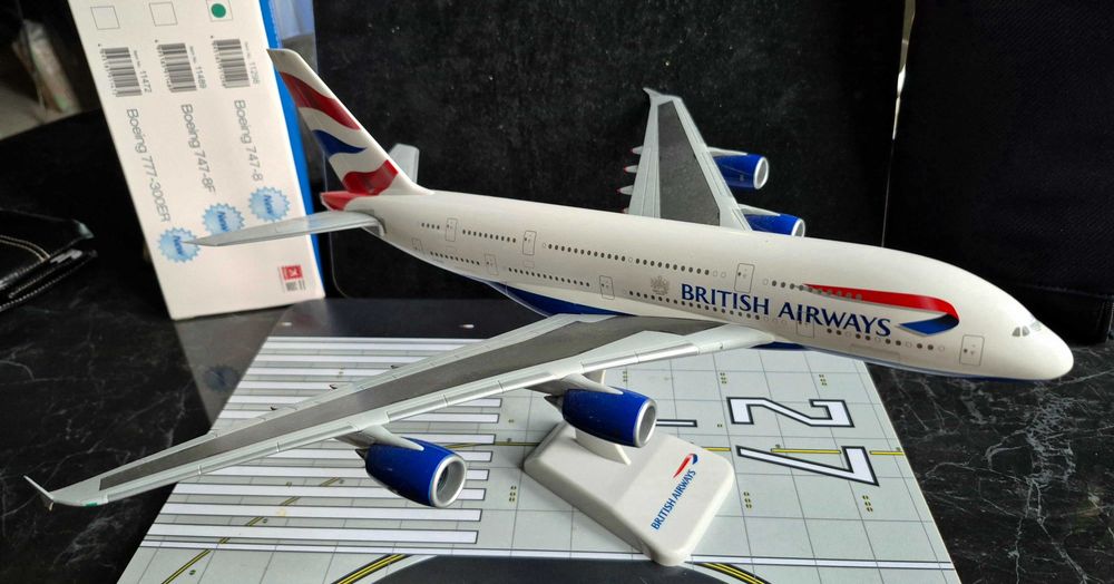 Model Aibusa A 380-800 British Airways Hogan 1:200