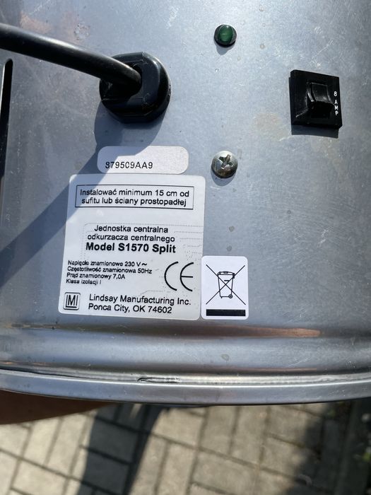 Odkurzacz centralny Vacu Maind S 1570 Split Made in USA