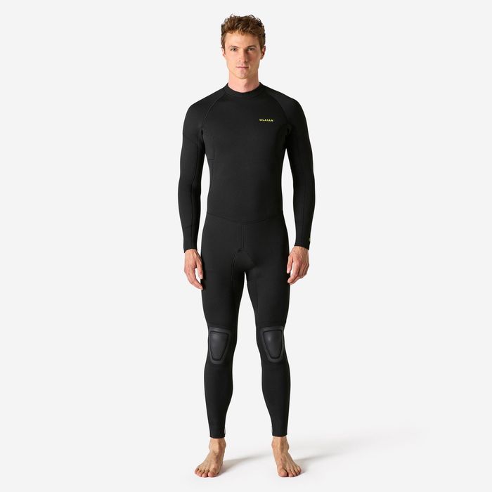 Fato de SURF Homem 100 Neoprene 4/3 mm homem preto