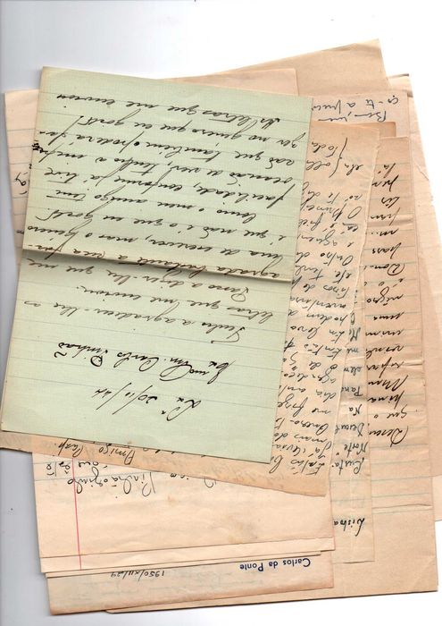 MANUSCRITOS - Carlos Pinhão