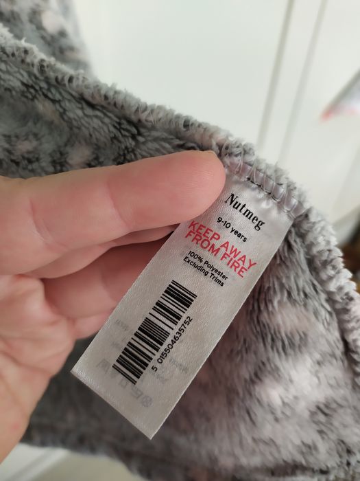 Nutmeg szlafrok polarowy 134 cętki