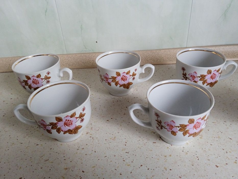 Zestaw kawowy porcelana