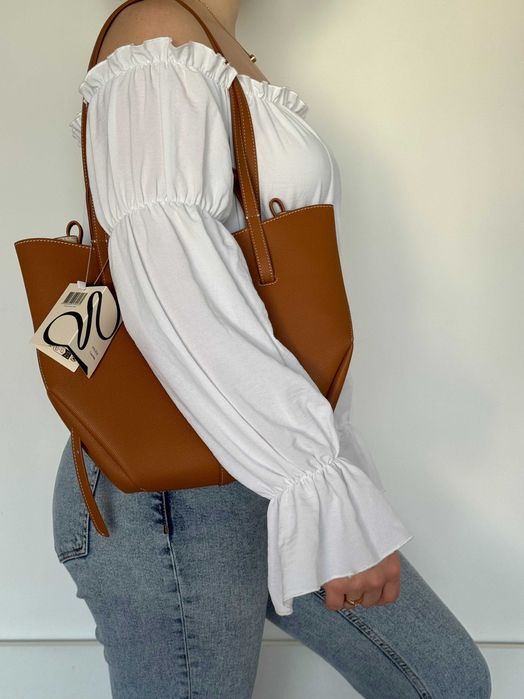 NOWA Torebka Polène Cyme Mini – Camel