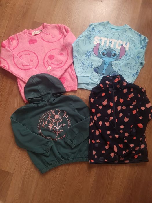 ПакетКофта,свіншот,фліска hm, Disney, George на 122-128