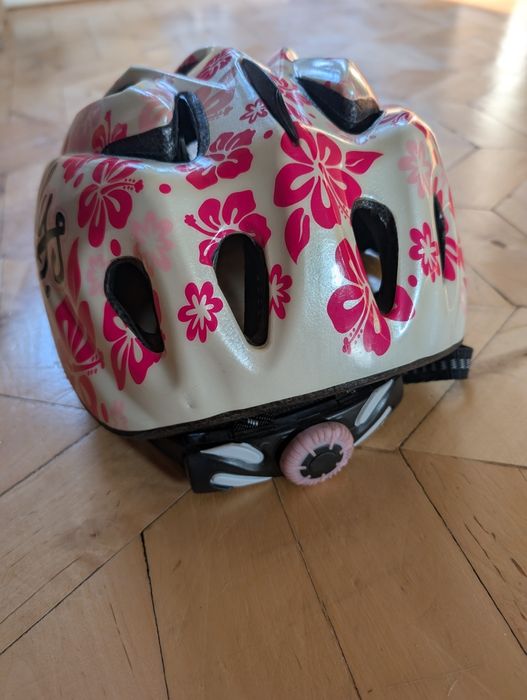 Kask rowerowy, dziecięcy, rozm. S/M 52-56