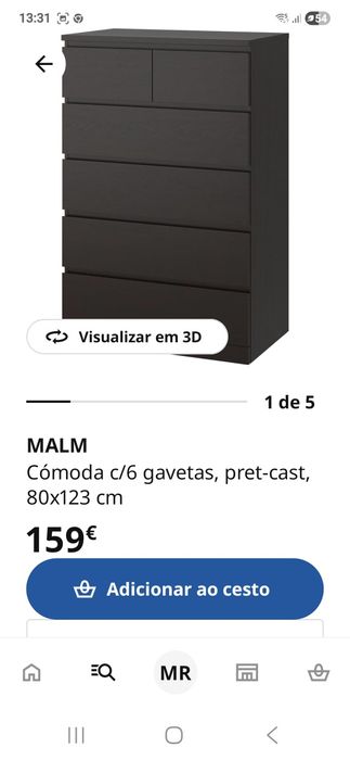 Comoda ikea MALM