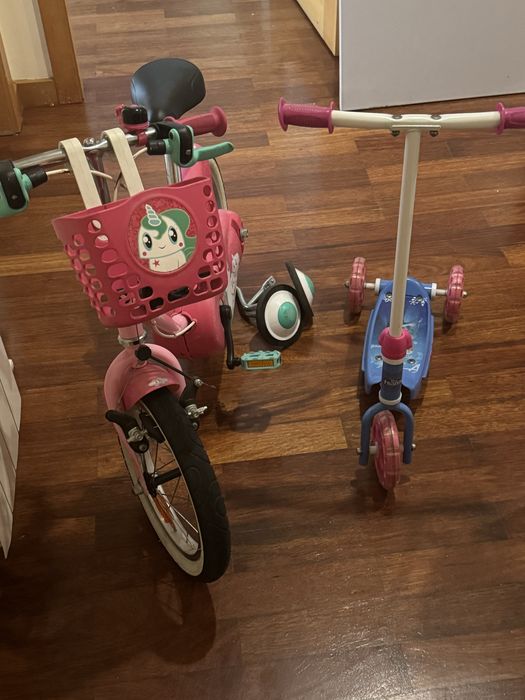 Compre a bicicleta  infantil e ganhe o  patinete de brinde por 89,90€