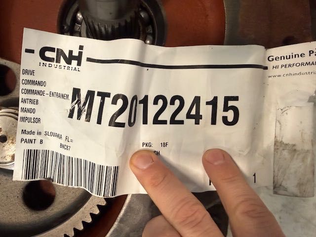 CNH nowe przepadnie komplet